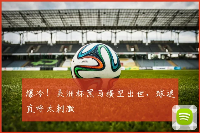 爆冷！美洲杯黑马横空出世，球迷直呼太刺激